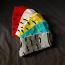 Lustige Herrensocken mit Schnurrbärten 7