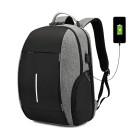Herrryggsäck med USB E957 4