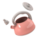69 pièces Ensemble de cuisine pour enfants rose Ustensiles de cuisine et aliments Jouet en plastique pour la cuisine des enfants Ensemble complet 3