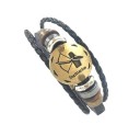 Bracciale in pelle da uomo segno 13