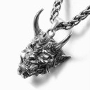 Herrhalsband med en demon 3