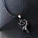 Herrhalsband med hänge D243 5