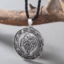 Herrhalsband med hänge D82 2