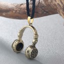 Halsband med hörlurar för män 2