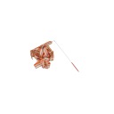 6M barevná taneční stuha pro gymnastiku a balet s duhovou twirlingovou tyčí 29 cm Rytmická stuha Umělecký tanec Sportovní trénink 12