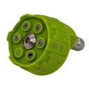 6v1 duză rotativă pentru aparat de spălat 1/4" cu conector rapid 6 moduri de pulverizare duză sub presiune pentru aparat de spălat cu presiune 6,5 x 4 cm 1