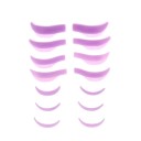 7 bucăți aplicator din silicon pentru extensii de gene 4,5 x 1,5 cm 4 perechi superioare 3 perechi inferioare 4