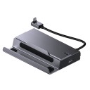 7-in-1-Dockingstation für Steam Deck und Nintendo Switch, 13,9 x 9,4 x 2,8 cm, HDMI, 4K, 60 Hz, PD, 100 W, USB-C, RJ45, M.2, 5 Gbit/s, USB 3.0, USB 2.0 1