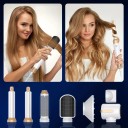 7 in 1 Hot Air Curling Iron and Drying Brush 1100–1400 W 220 V ION Tinsol with Diffuser and 6 Attachments 2 m Cable 2