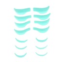 7 pcs Applicateur en silicone pour cils 4,5 x 1,5 cm Outil pour permanente des cils Courbure et élévation des cils 4 paires supérieures 3 paires inférieures 3