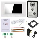 7" video dörrklocka med WiFi, 1080P utomhuskamera, intercom, IR-CUT nattseende, fjärröppning, dörrsystem för hemmet 8