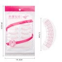 70 pcs Autocollants pour les yeux 5,7 cm Tapis de mapping pour extensions de cils Bandes de protection autocollantes pour stylistes de cils 24,5 x 14,3 cm emballage 2