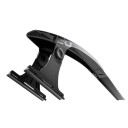 700C Bicycle Mudguard Quick-Release Extended Mudguard for Front and Rear Wheel Universal Protection Against Water and Dirt 1