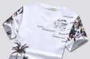 Herrset med palmer - T-shirt och shorts J1562 8