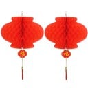 Décoration suspendue en papier 6 pcs 2