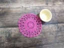 Gestricktes Tischset aus Baumwolle C229 6