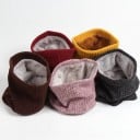 Stickad vinterscarf 15