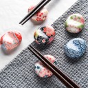 Soporte para palillos con patrón japonés 7