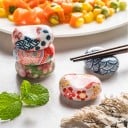 Soporte para palillos con patrón japonés 8