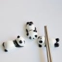 Soporte para palillos con forma de panda 4