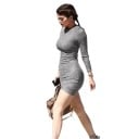 Rochie scurta de toamna 4