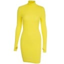Mini rochie cu guler de toamnă 8