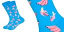 Socken mit Obst- und Gemüsedruck 10