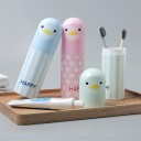 Étui pour brosse à dents et dentifrice pingouin 6