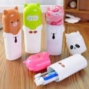 Pochette pour dentifrice et brosse à dents avec motif d'animaux 6