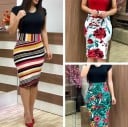 Vestido tubo de cintura alta 4