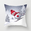 Snögubbe örngott 2