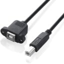 USB-B F/M skrivarförlängningskabel 1