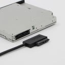 Dubbel USB till 13-stifts SATA M/M-anslutningskabel 6