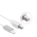 Lightning till USB-B M/M anslutningskabel 1 m 2