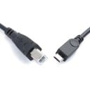 Micro USB till USB-B M/M anslutningskabel 1 m 2