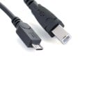 Micro USB till USB-B M/M anslutningskabel 1 m 3