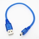 USB till Mini USB-B M/M anslutningskabel 30 cm 2