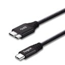 USB-C 3.0 till Micro USB-B M/M anslutningskabel K1019 1