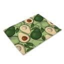 Tischsets mit Avocado-Motiv 9