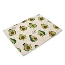 Tischsets mit Avocado-Motiv 11