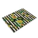 Tischsets mit Avocado-Motiv 13