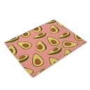 Tischsets mit Avocado-Motiv 15