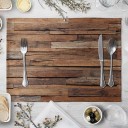 Tischset mit Holzmotiv 9