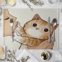 Underlägg med kattmotiv 5