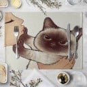 Underlägg med kattmotiv 13