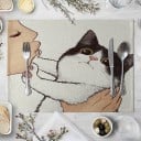 Underlägg med kattmotiv 14
