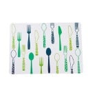 Tischset mit Besteckmotiv 4-tlg 2