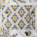 Bordstablett med mosaik C247 16