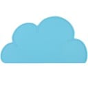 Tischset in Form einer Wolke 2