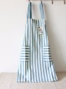 Delantal de cocina a rayas J2246 2